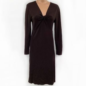 BCBGMaxAzria Brown Dress Sz L